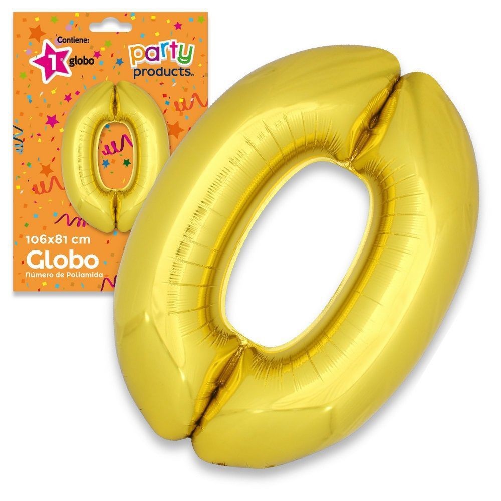 GLOBO POLIAMIDA 0 ORO