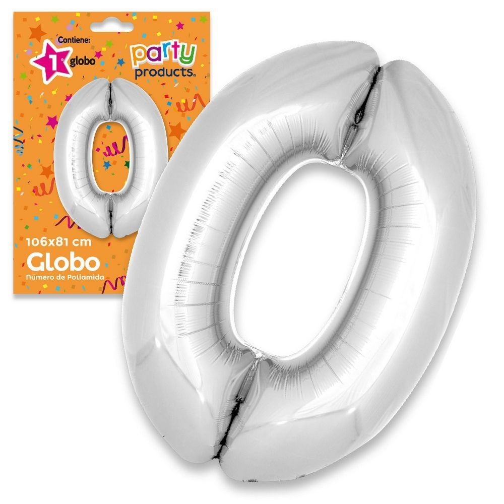 POLYAMIDE BALLOON 0 SILVER