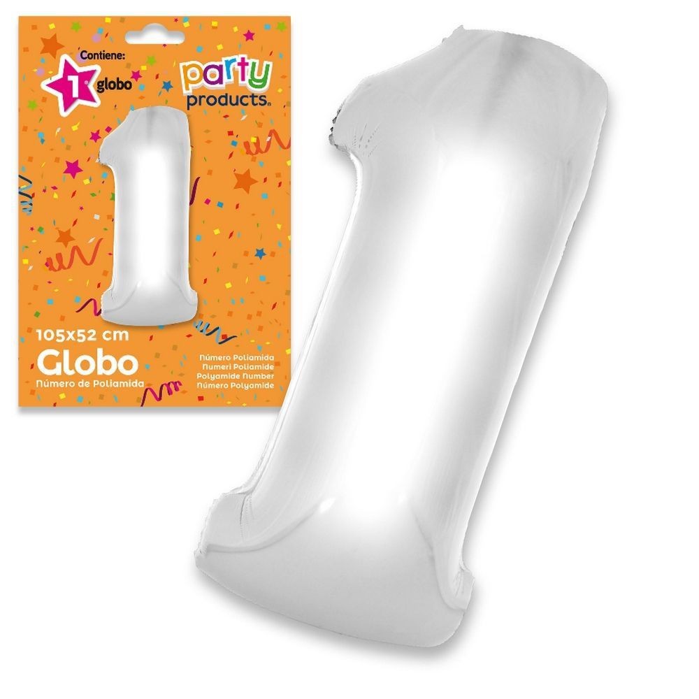 GLOBO POLIAMIDA 1 PLATA