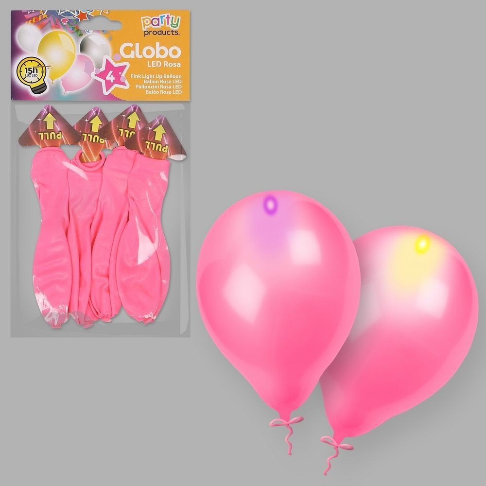 PINK LED BALLOON