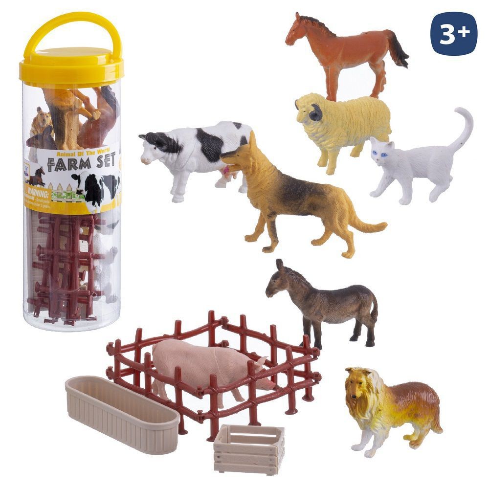 S/12 ANIMALES GRANJA