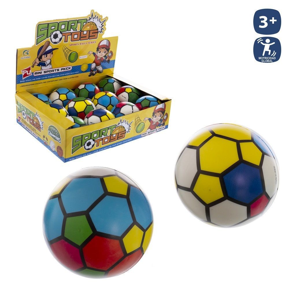 PELOTA MULTICOLOR 6CM