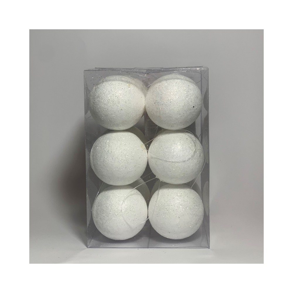 Set 12 bolas de Navidad...