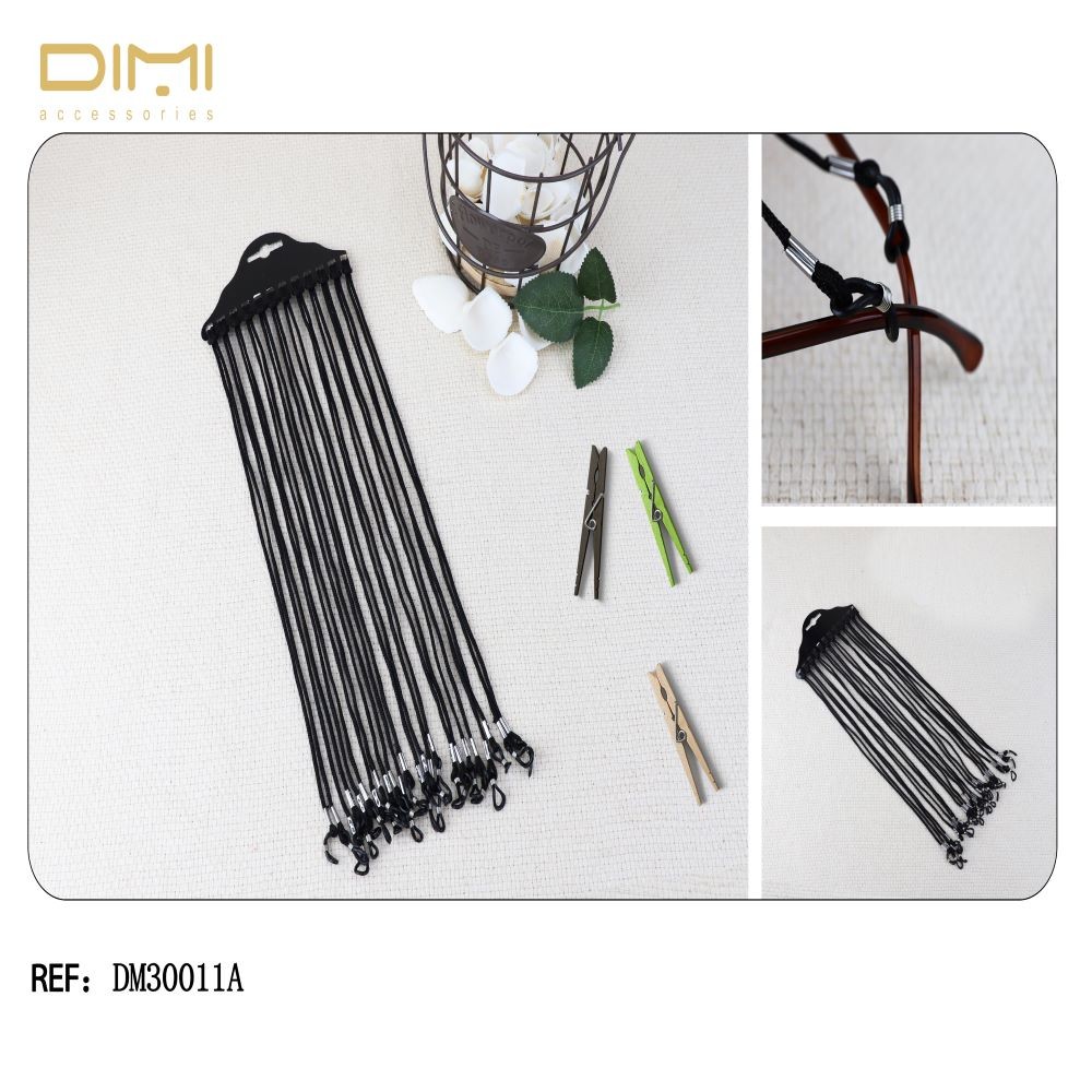 GLASSES ROPE / BLACK