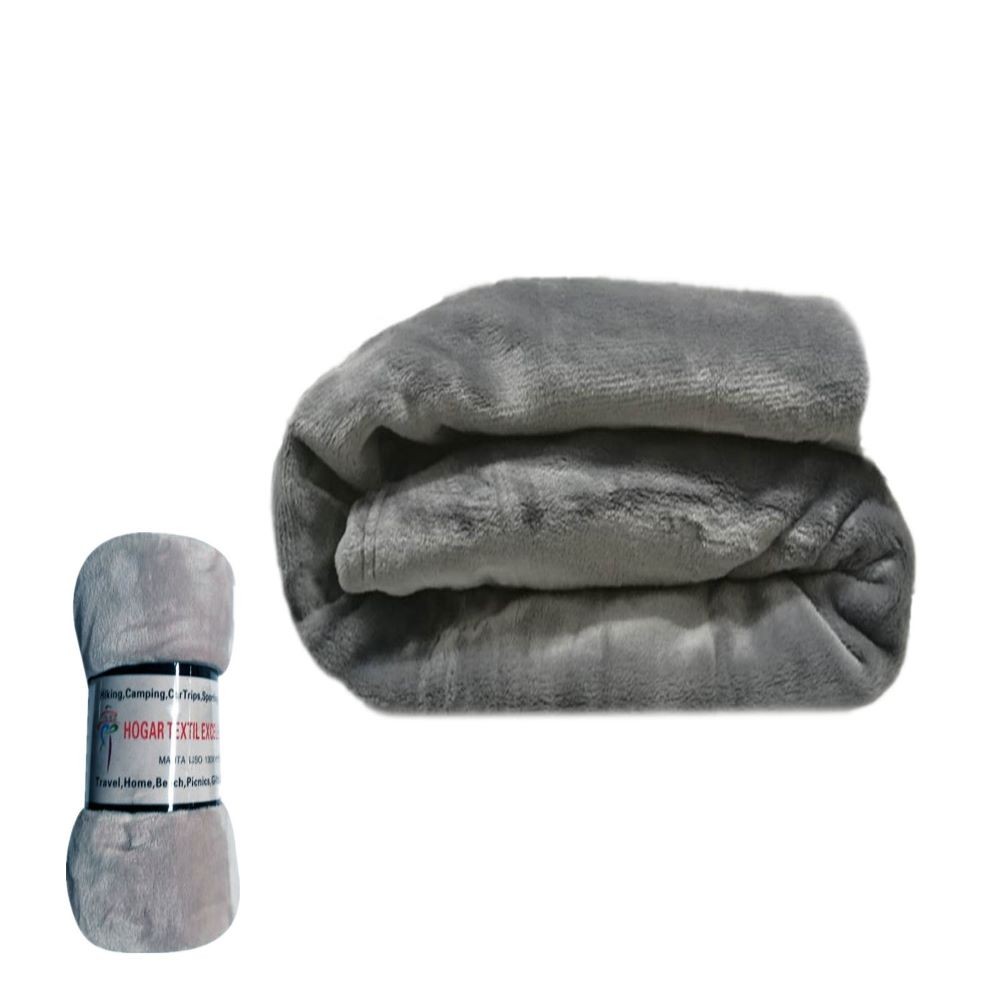 GRAY BLANKET 160X220CM