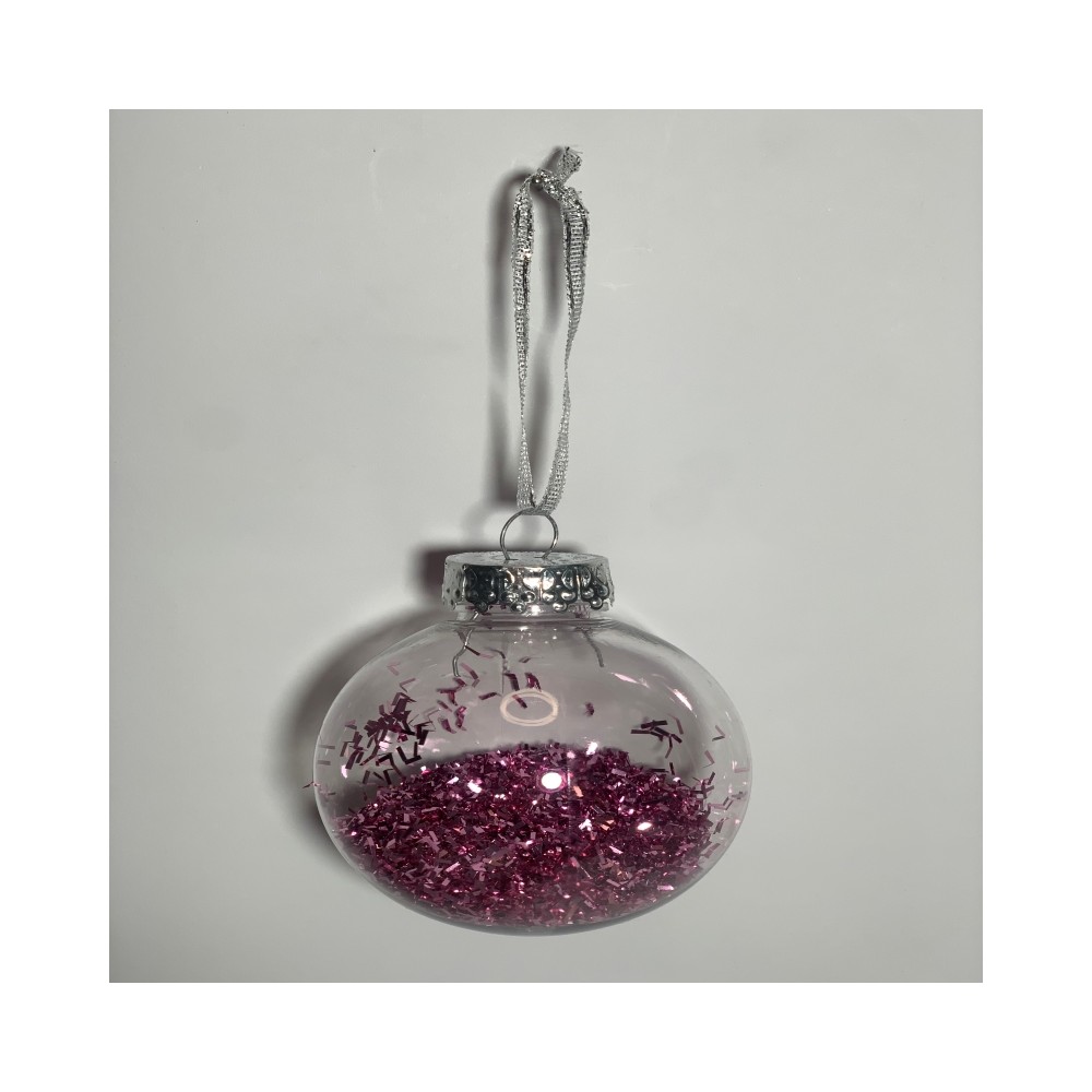 Transparent Christmas ball...