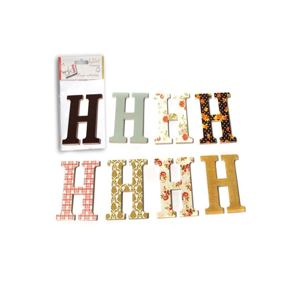 LETTER H DECORATION