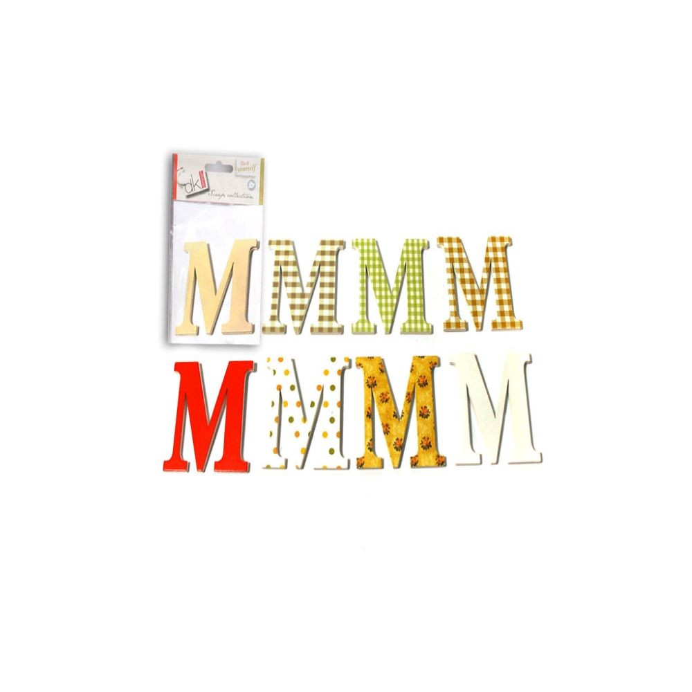 LETTER M DECORATION