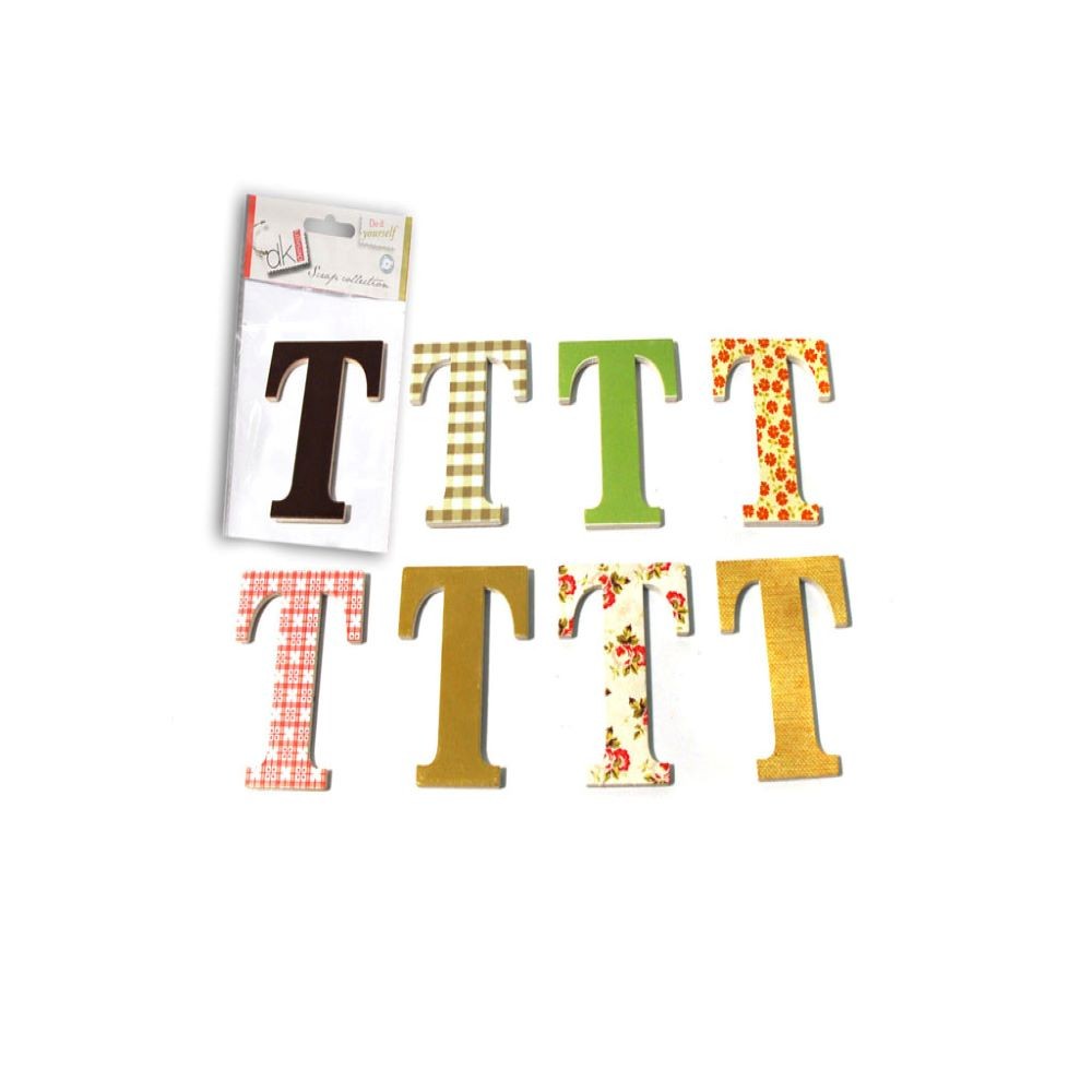 LETTER T DECORATION