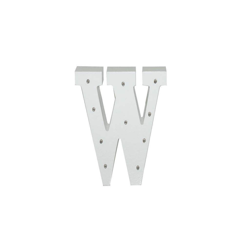 LETTER W C / LEDS