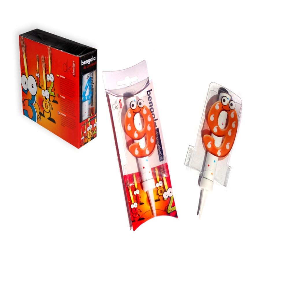 NUMBER 9 BIRTHDAY BENGAL