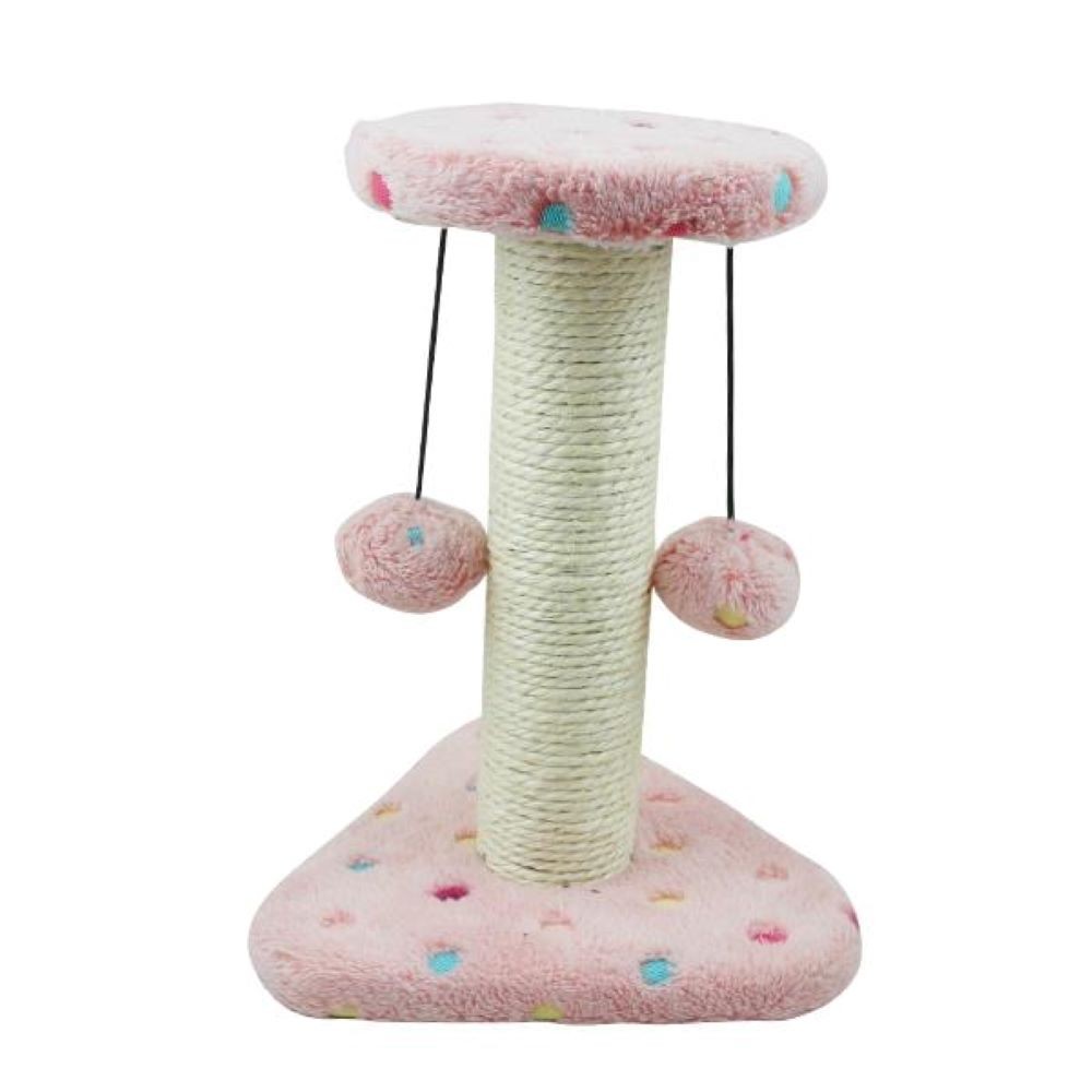 Árbol para gatos rosa