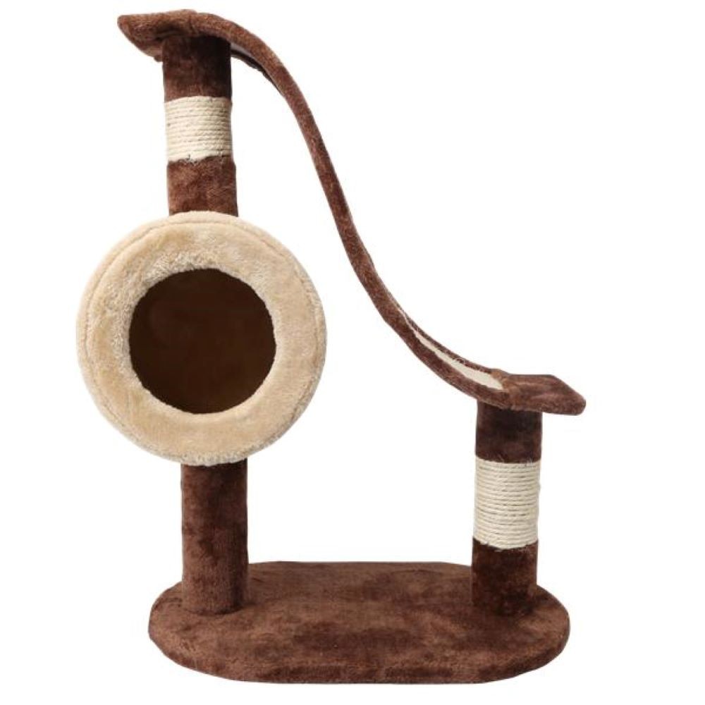 Beige / brown cat tree