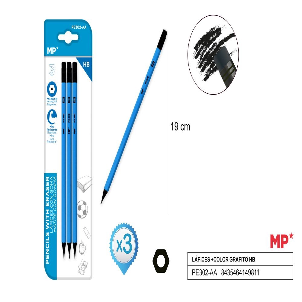 LÁPICES+ COLOR GRAFITO