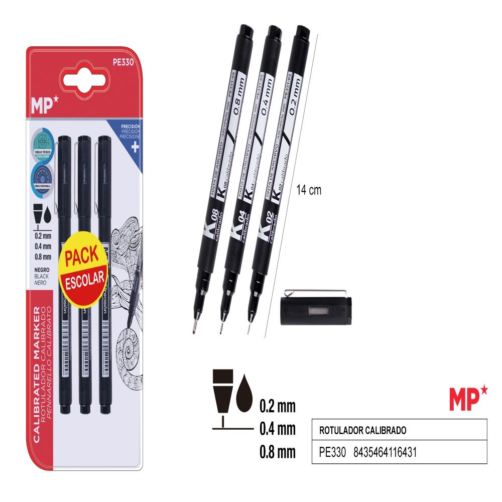 S3 ROTULADORES CALIBRADOS