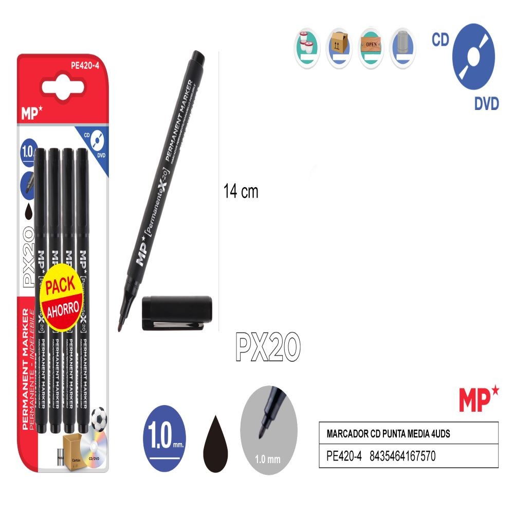 S4 MARKER CD / BLACK