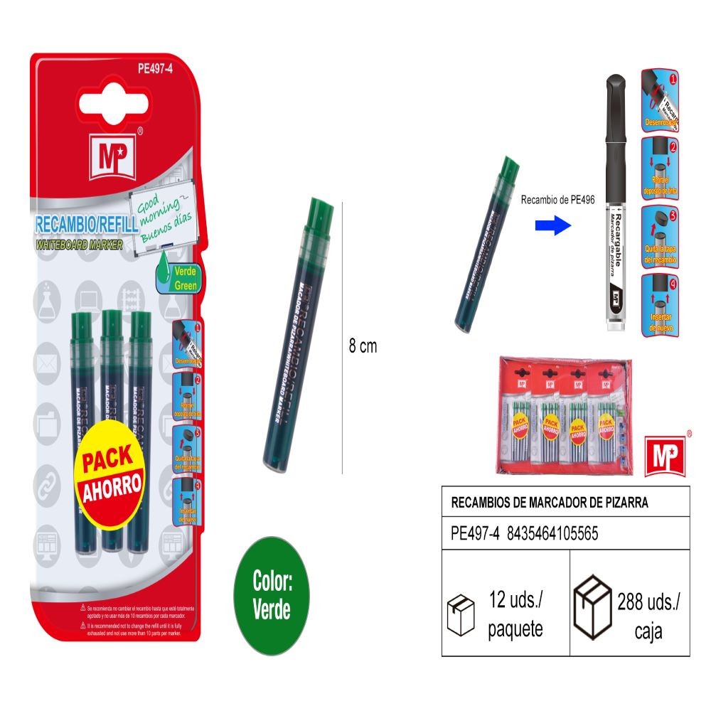 GREEN MARKER REPLACEMENT