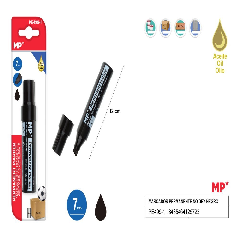 MARKER NO DRY / BLACK
