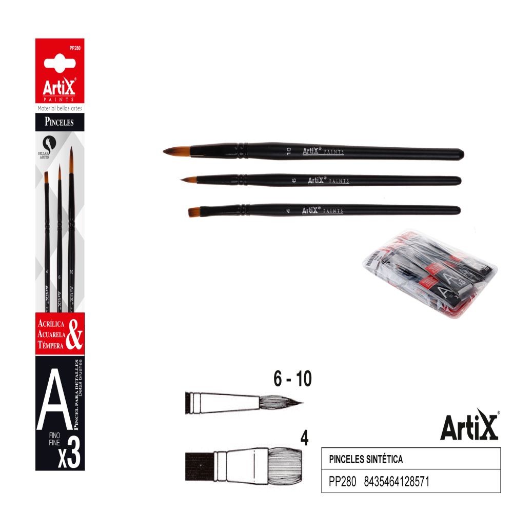 S3 SYNTHETIC BRUSHES