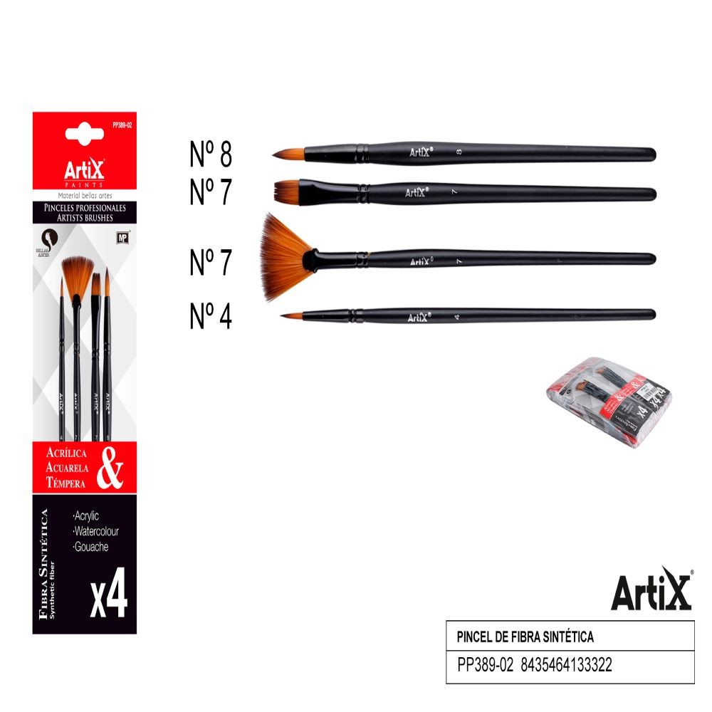 SYNTHETIC FIBER BRUSH