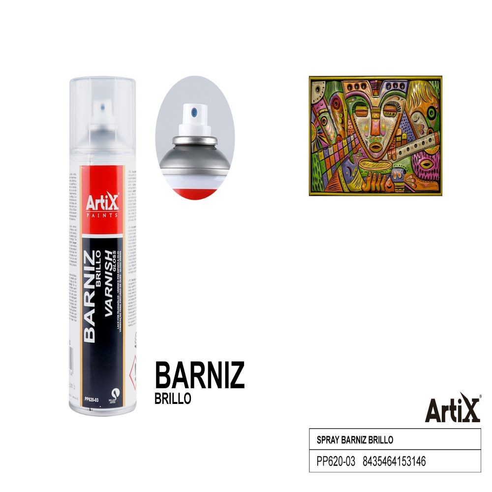 SPRAY BARNIZ BRILLO