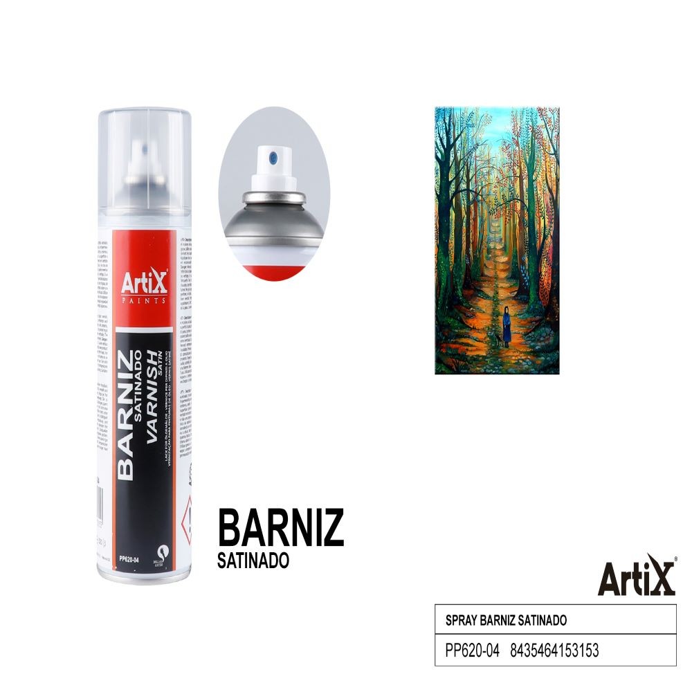 SPRAY BARNIZ SATINADO