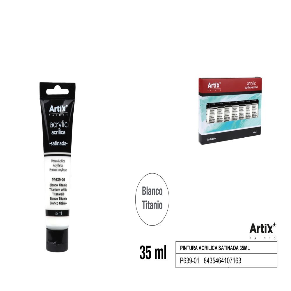 WHITE ACRYLIC PAINT- 35ML