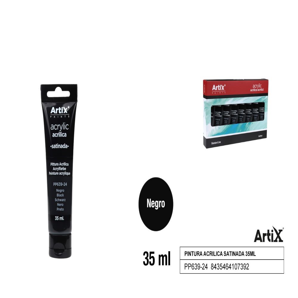 ACRÍLICA NEGRO- 35ML
