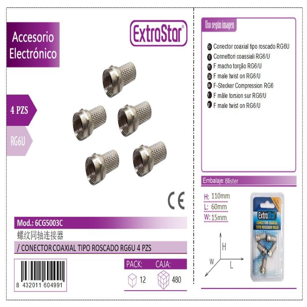 CONECTOR COAXIL