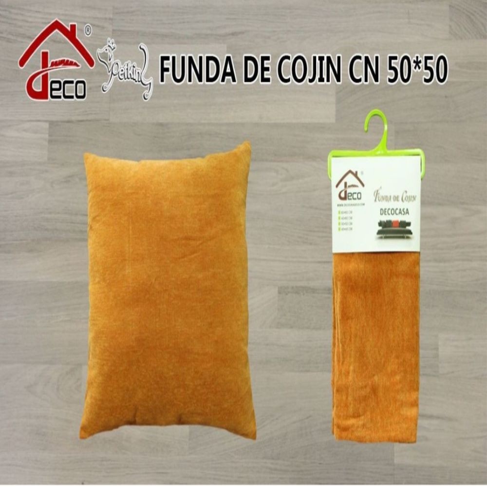 CUSHION COVER- ORANGE 50X50