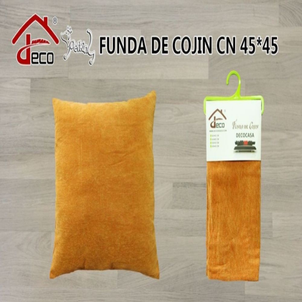 CUSHION COVER- ORANGE 45X45