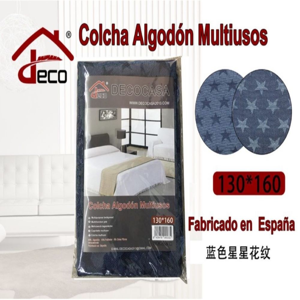 COLCHA MULTIUSOS ESTRELLAS...