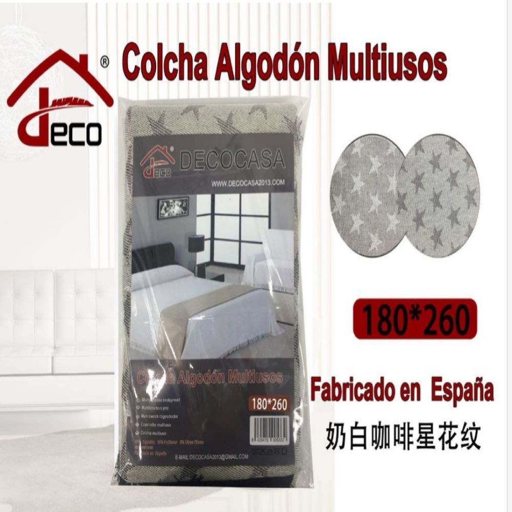 COLCHA MULTIUSOS ESTRELLAS...