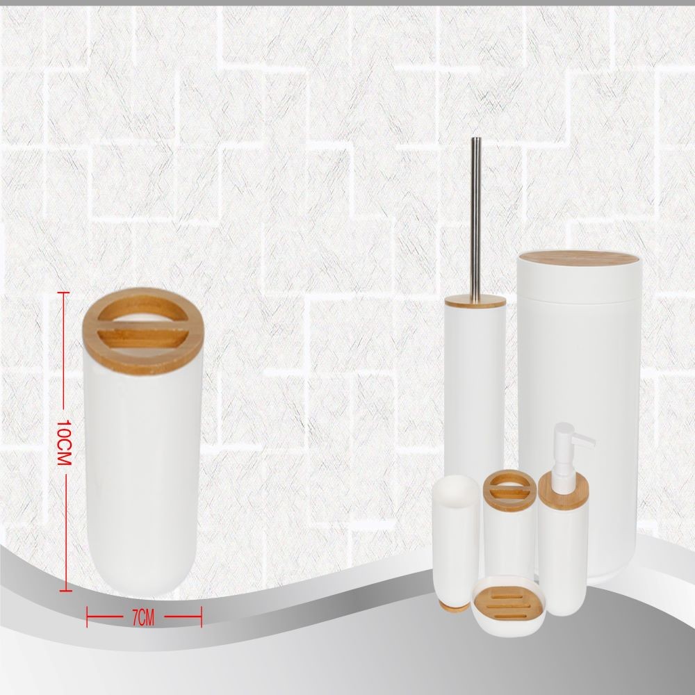 BRUSH HOLDER WHITE / WOOD