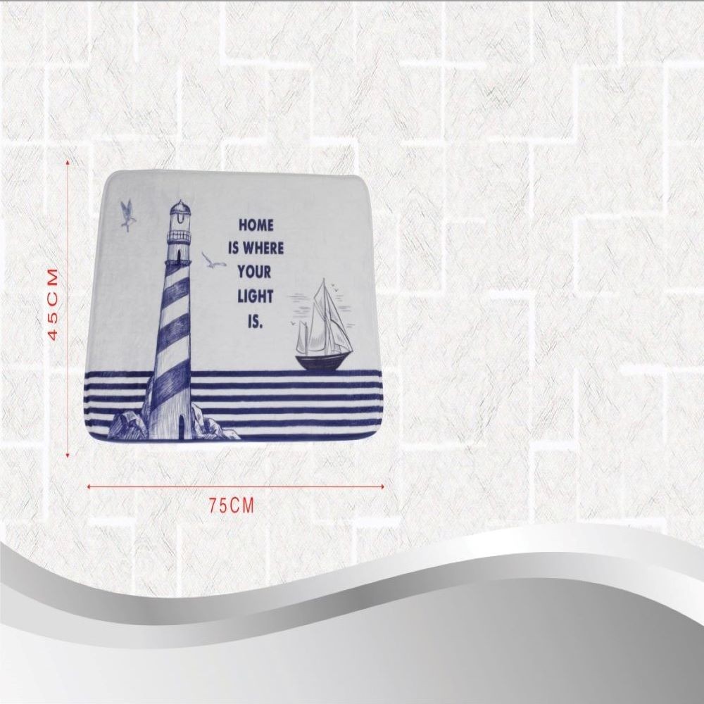 ALFOMBRA BAÑO MARINERO 45X75