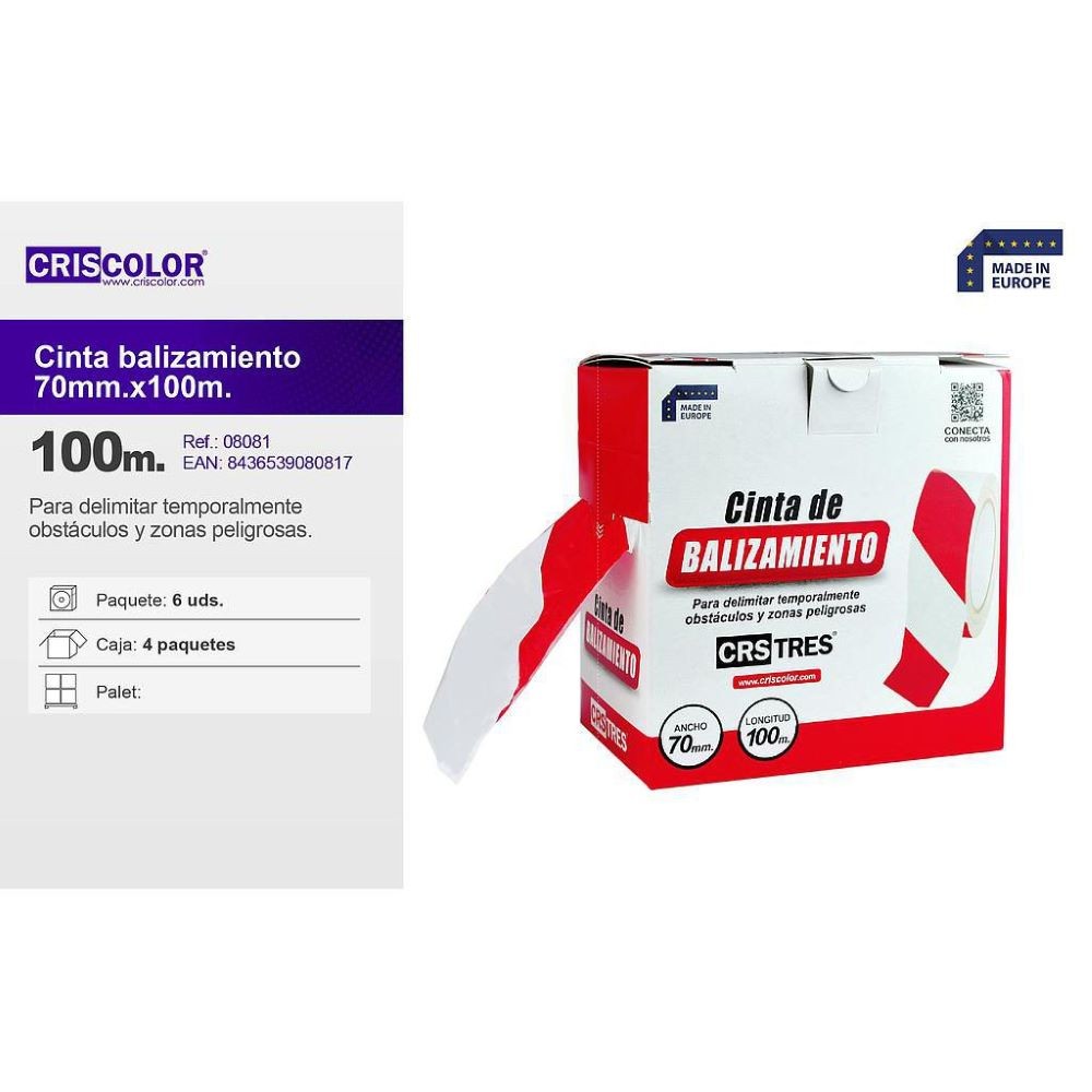 CINTA BALIZAMIENTO 100M