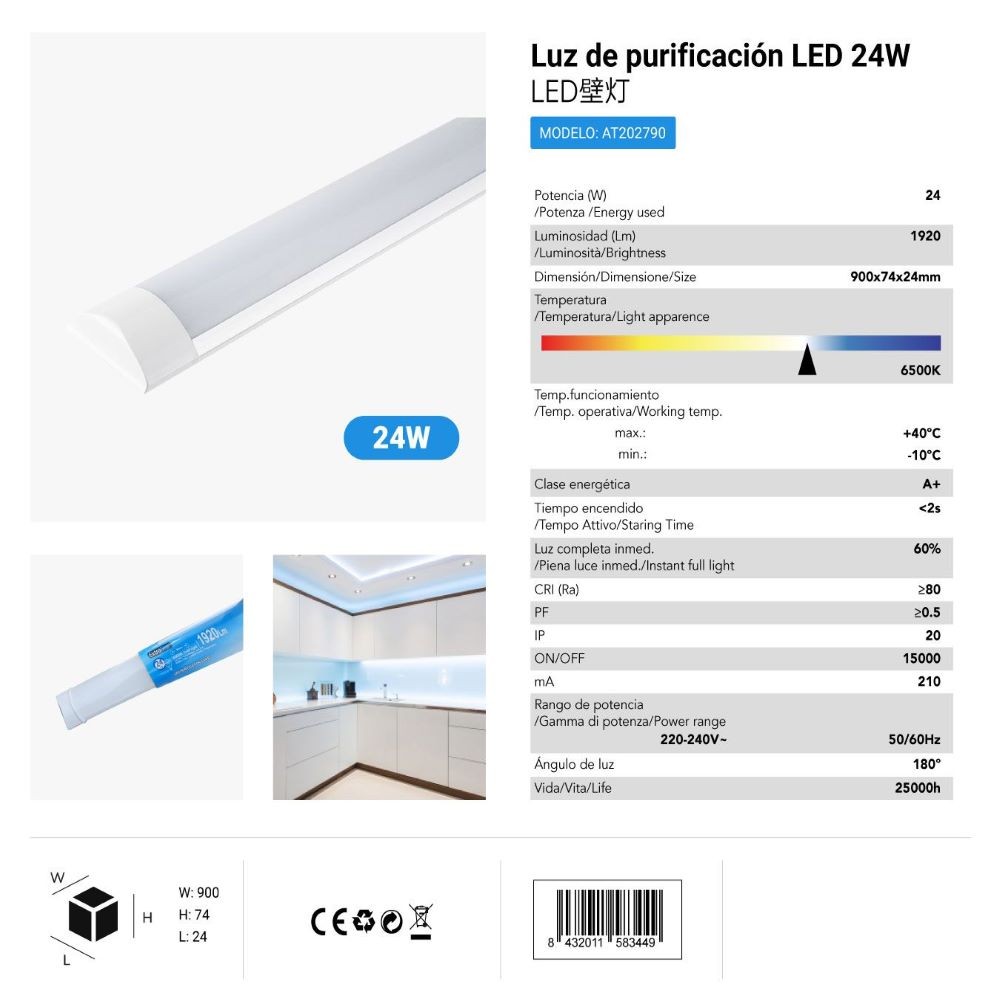 PURIFICATION LIGHT 24W