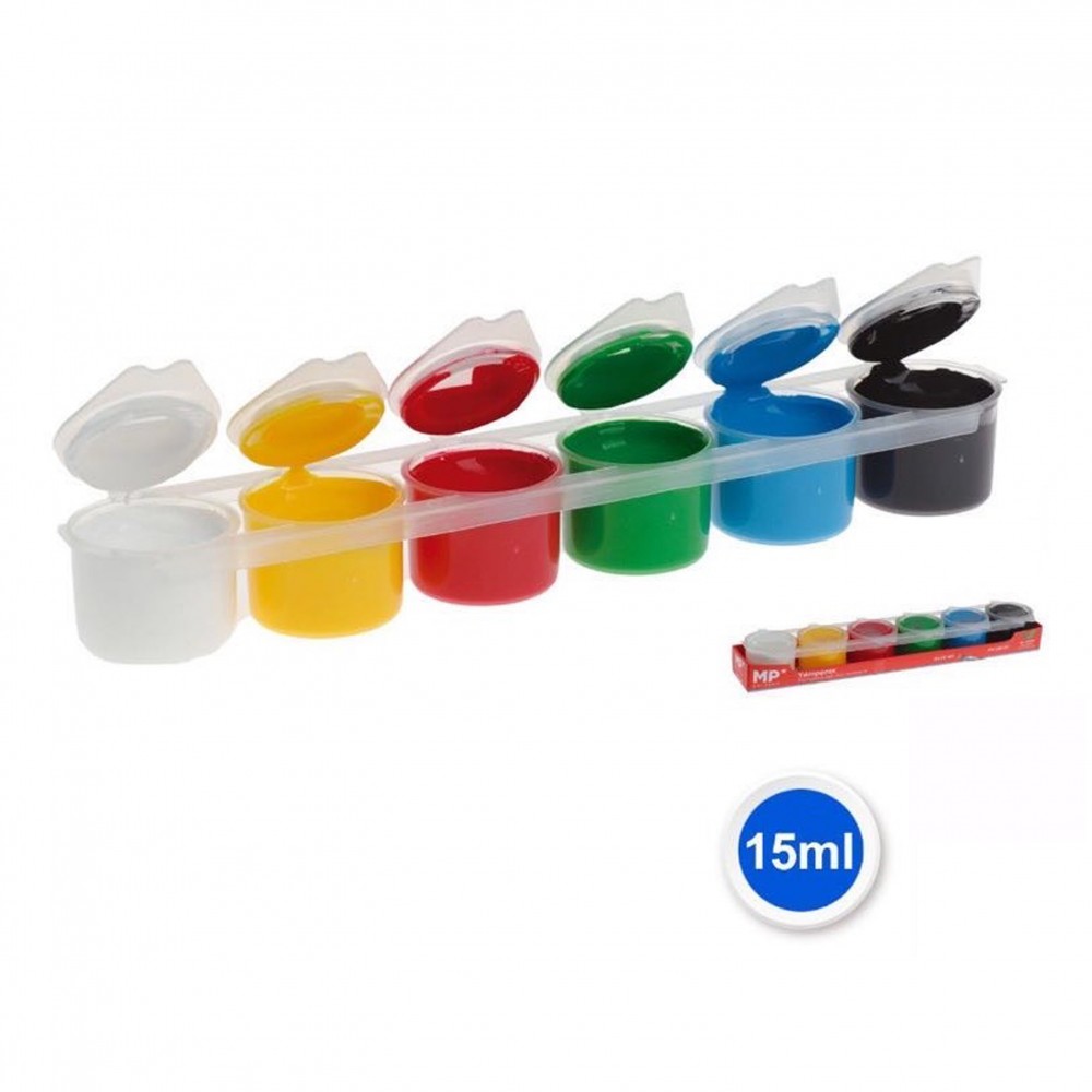 TÉMPERA 6 COLORES