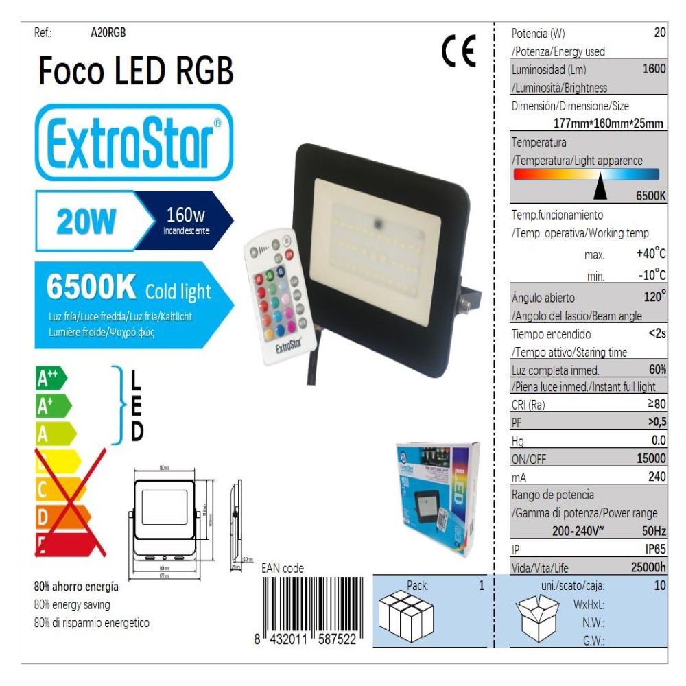RGB LED SPOTLIGHT