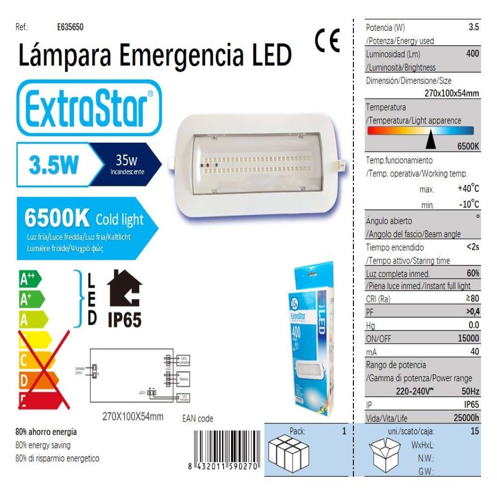 LED EMERGENCY LAMP