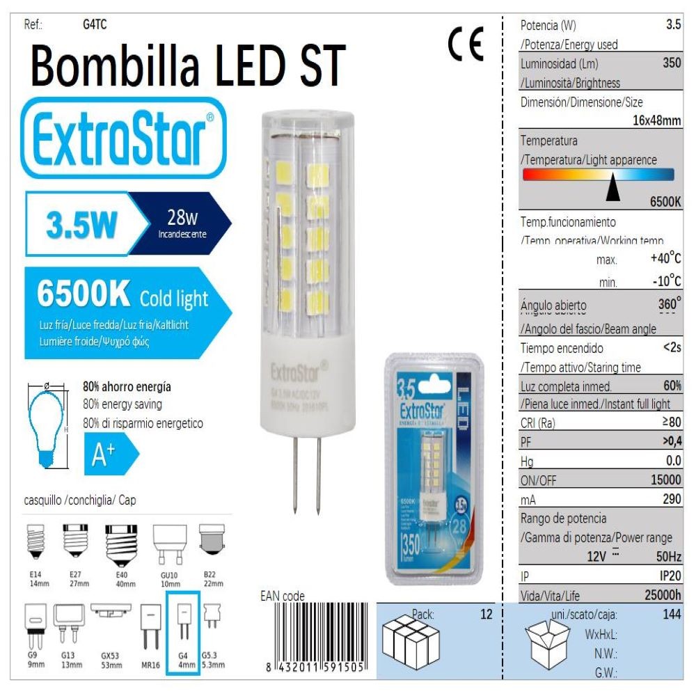 LED BULB ST 3.5 W
