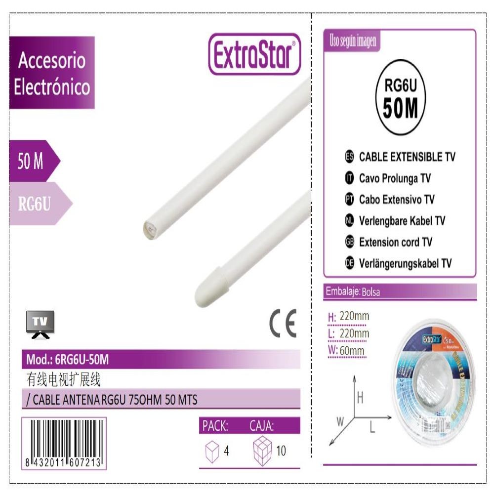 ANTENNA CABLE TV 50M