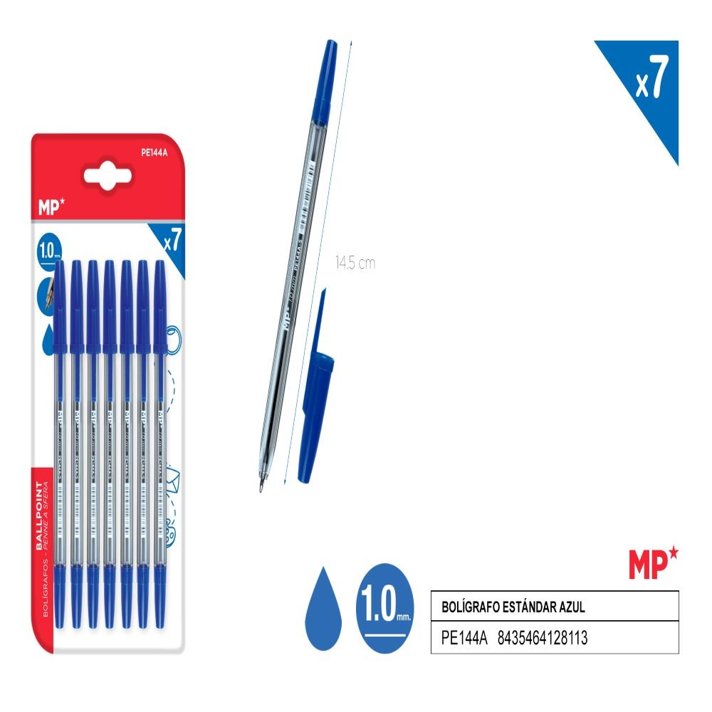 S7 BOLÍGRAFO ESTÁNDAR AZUL