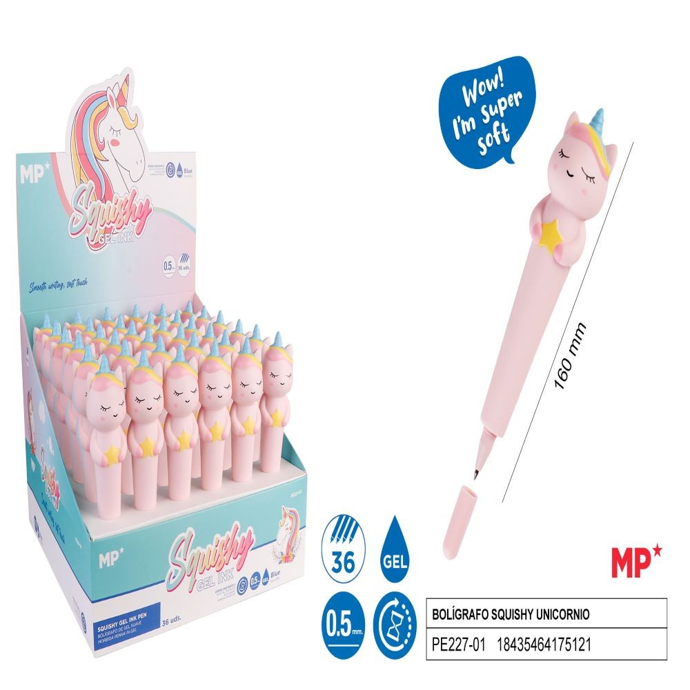 SQUISHY UNICORN PEN