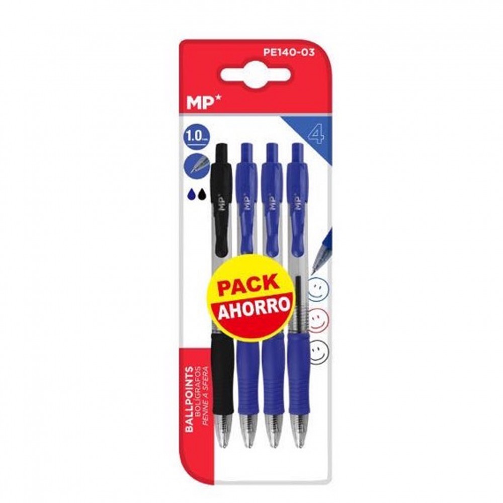 JUEGO 4 BOLÍGRAFOS