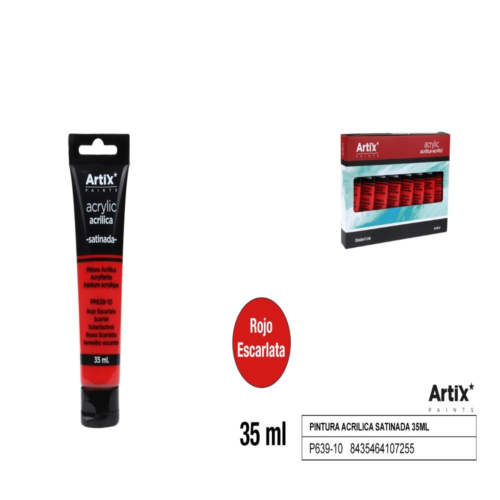 PINTURA ROJO ESCARLATA 35 ML