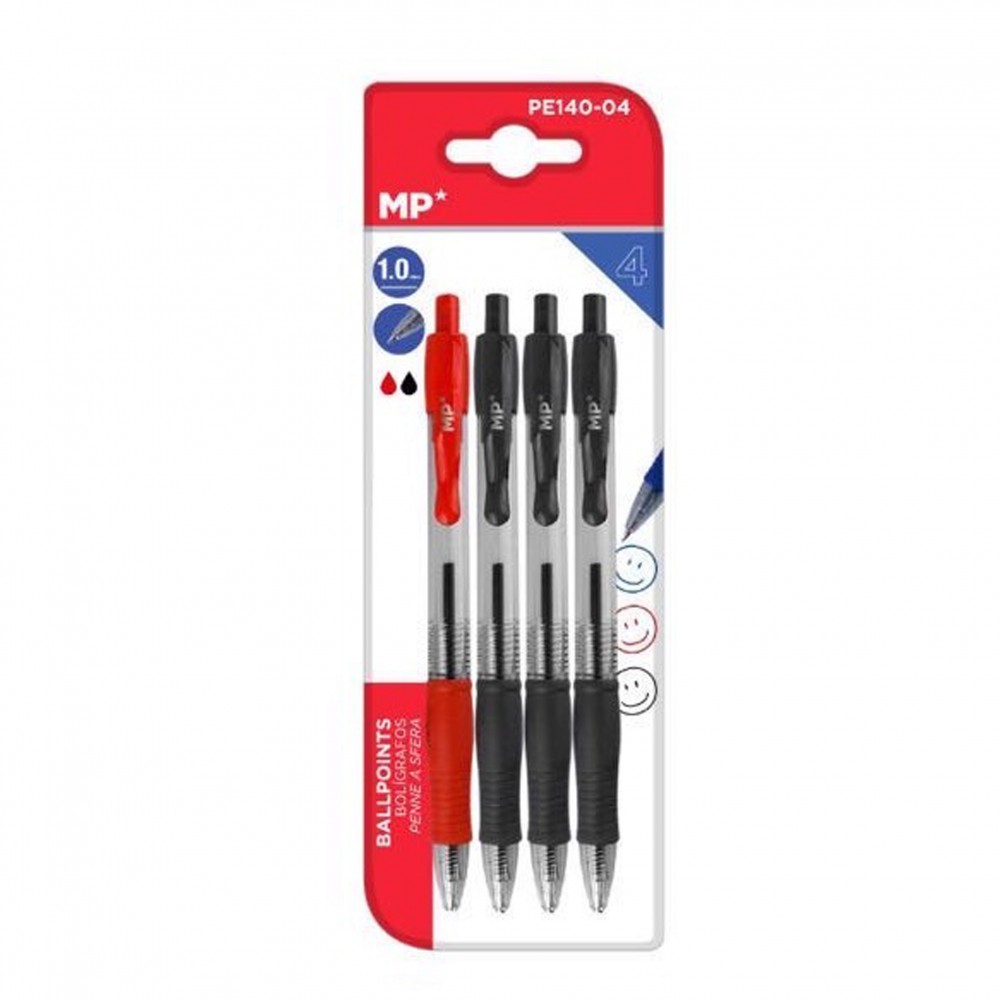 JUEGO 4 BOLÍGRAFOS