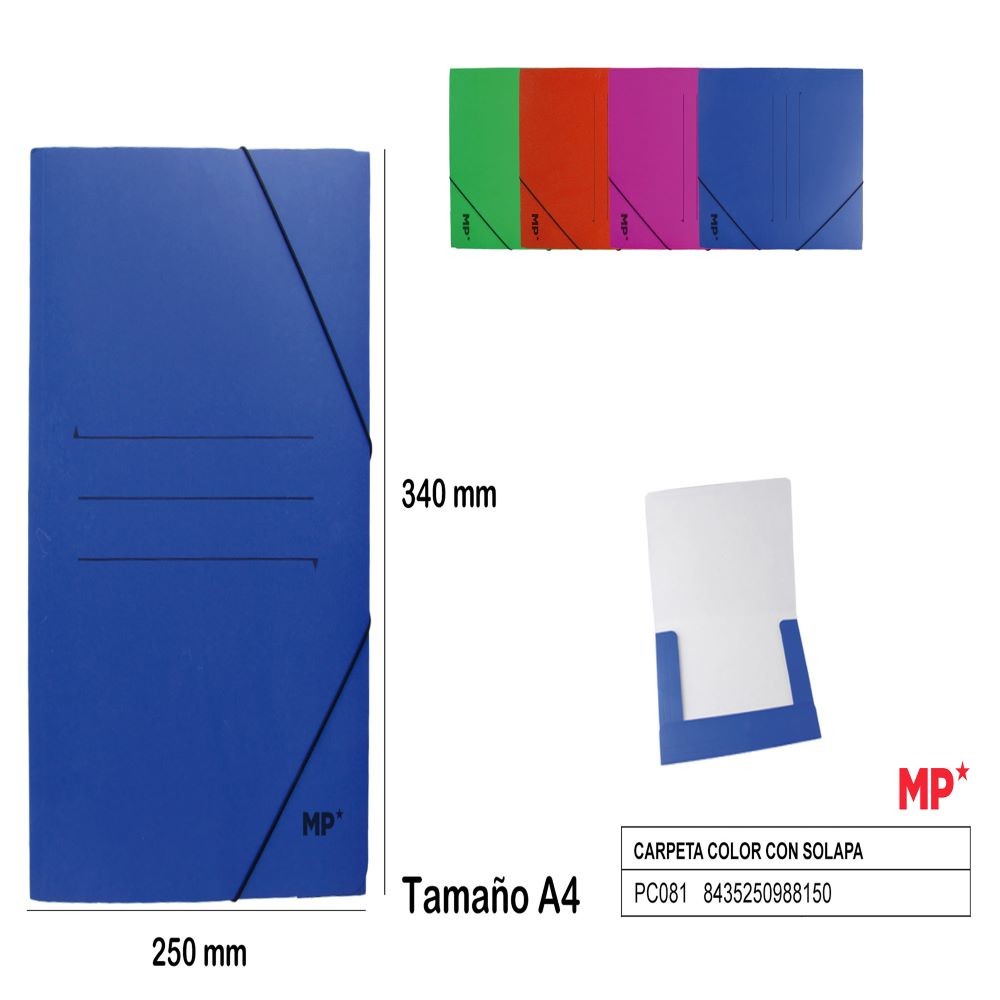 COLOR FOLDER W / FLAP