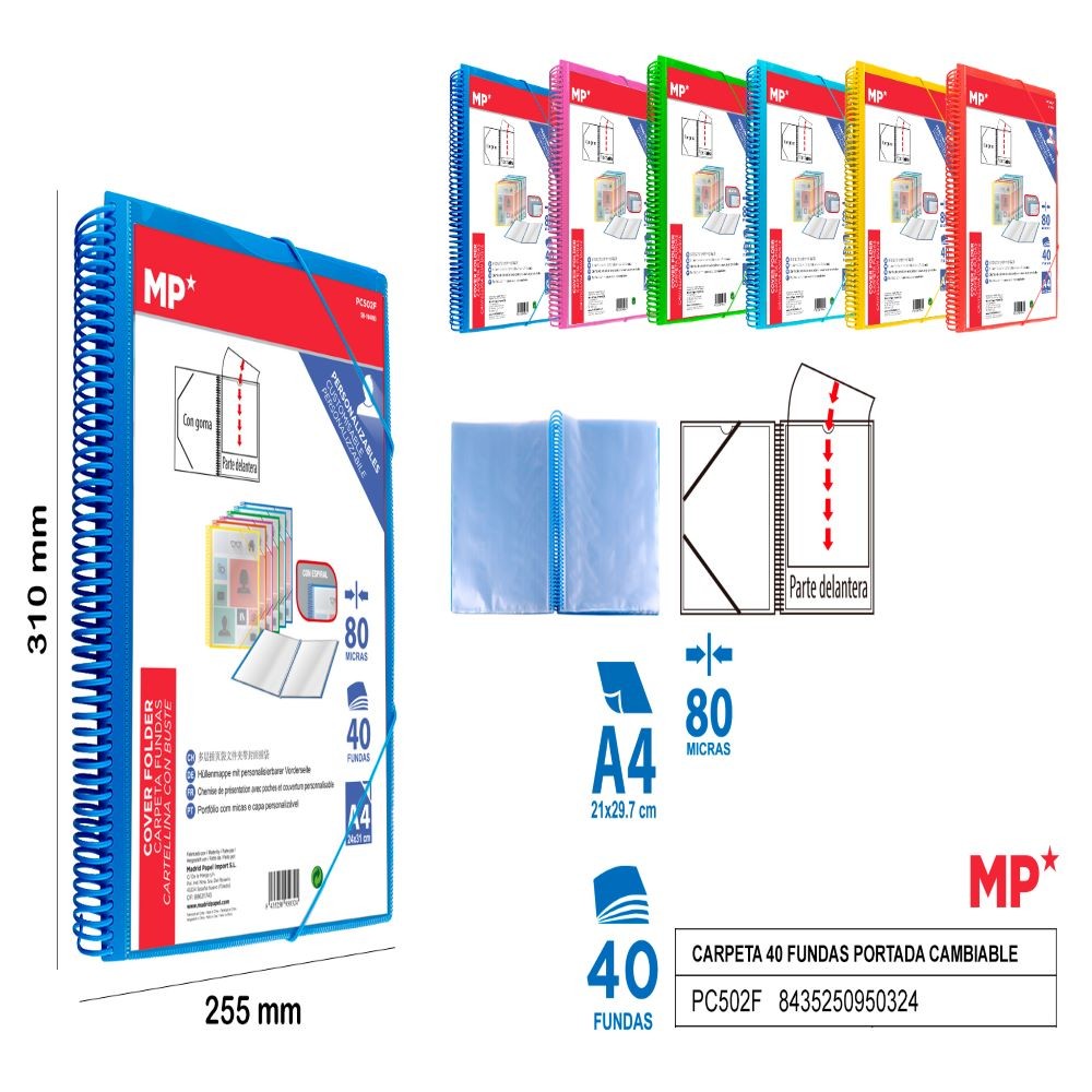 CARPETA CAMBIABLE 40
