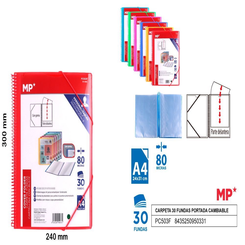 CARPETA CAMBIABLE 30